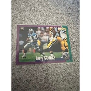 Barry Sanders Score ‘94 Pinnacle 1994 NFL trading card Detroit Lions #1 RB